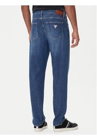 Guess Jeans Jeansy M5BA90 D002C Niebieski Tapered Fit. Kolor: niebieski