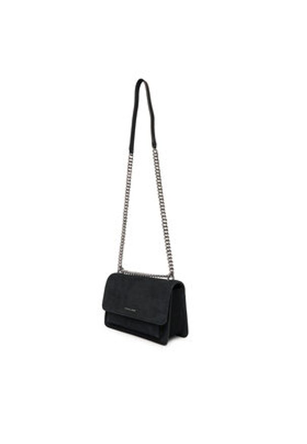MICHAEL Michael Kors Torebka Claire 30F5SC7L3S Czarny. Kolor: czarny. Materiał: skórzane, zamszowe