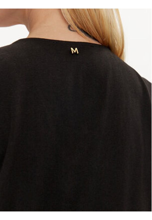 LOLA CASADEMUNT Bluzka MS2415028 Czarny Relaxed Fit. Kolor: czarny. Materiał: bawełna