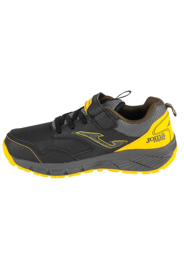 Joma - Buty sportowe Sneakersy chłopięce, Tundra Jr 24 JTUNW. Kolor: czarny. Sport: turystyka piesza
