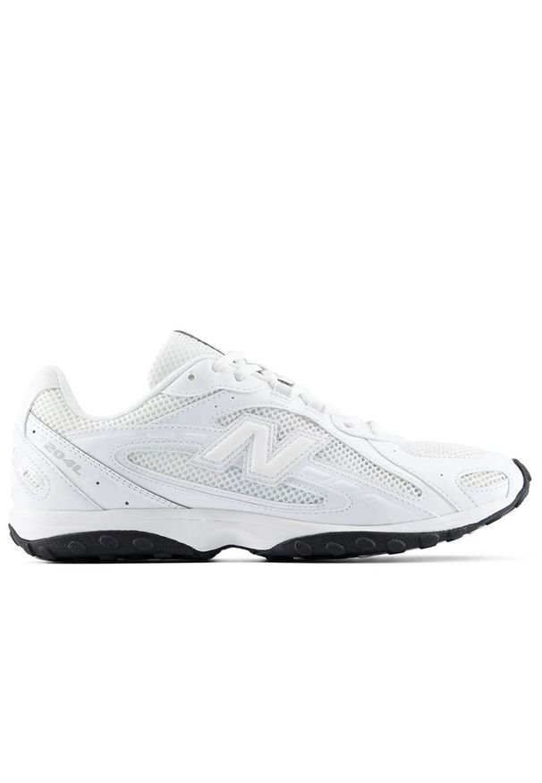 Buty unisex New Balance U204L2TD - białe. Kolor: biały. Materiał: materiał, syntetyk, guma. Szerokość cholewki: normalna
