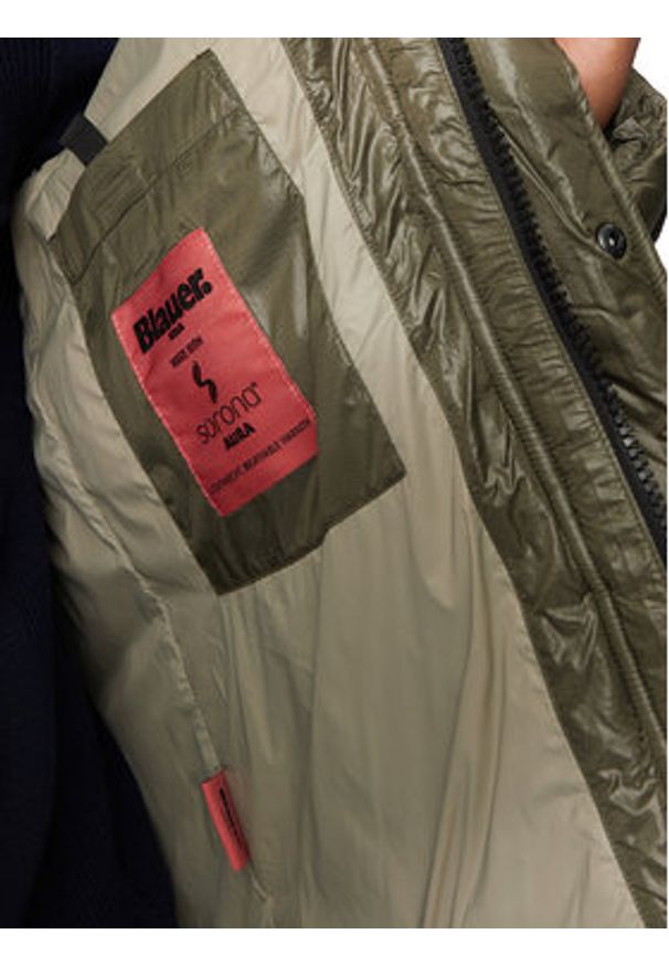 Blauer Kurtka zimowa 24WBLUC02234 Zielony Regular Fit. Kolor: zielony. Materiał: syntetyk. Sezon: zima