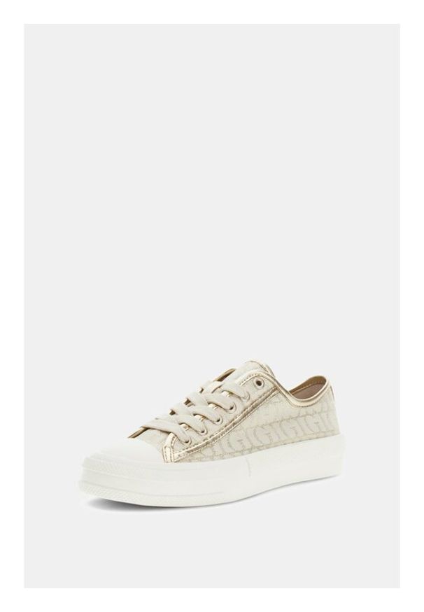 Guess Sneakersy 183183 Złoty. Kolor: złoty