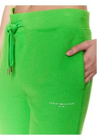 TOMMY HILFIGER - Tommy Hilfiger Spodnie dresowe 1985 WW0WW38690 Zielony Tapered Fit. Kolor: zielony. Materiał: bawełna, dresówka #5