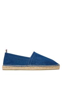 Espadryle Castañer. Kolor: niebieski. Materiał: jeans #1