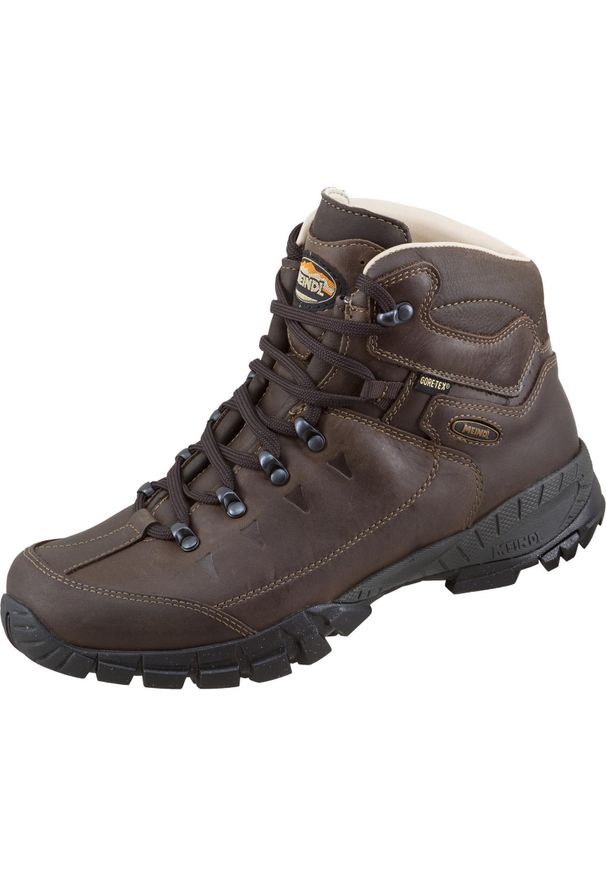 Buty trekkingowe męskie MEINDL Stowe GTX, z membraną Gore-Tex. Kolor: brązowy. Technologia: Gore-Tex. Sport: turystyka piesza