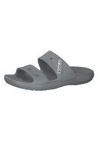 Klapki męskie Crocs Classic. Zapięcie: bez zapięcia. Kolor: szary. Materiał: materiał, syntetyk. Sezon: lato #1