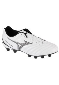 Buty piłkarskie męskie Mizuno Monarcida Neo III. Kolor: czarny. Materiał: skóra, materiał, syntetyk. Szerokość cholewki: normalna. Sport: piłka nożna