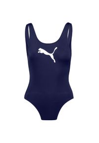 Kostium kąpielowy damski Puma Swim Women Swimsuit 1P. Kolor: niebieski