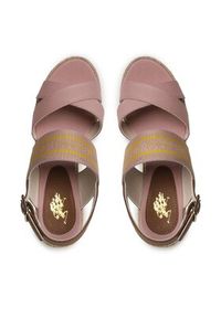 U.S. Polo Assn. Espadryle Alyss ALYSSA007 Różowy. Kolor: różowy. Materiał: materiał #6