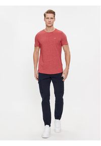 Tommy Jeans T-Shirt Jaspe DM0DM09586 Czerwony Slim Fit. Kolor: czerwony. Materiał: bawełna, syntetyk #5