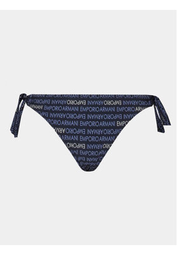 Emporio Armani Bikini 262737 4R310 01736 Granatowy. Kolor: niebieski. Materiał: syntetyk