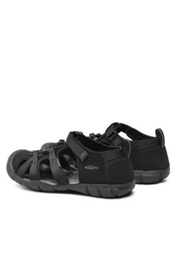 keen - Keen Sandały Seacamp II Cnx 1027418 Czarny. Kolor: czarny. Materiał: materiał