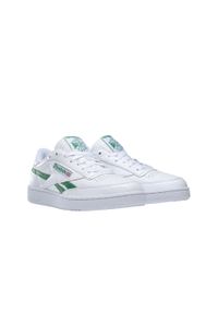 Buty do chodzenia męskie Reebok Club C Revenge MU. Zapięcie: sznurówki. Kolor: biały, zielony, wielokolorowy. Materiał: materiał. Szerokość cholewki: normalna. Model: Reebok Club. Sport: turystyka piesza