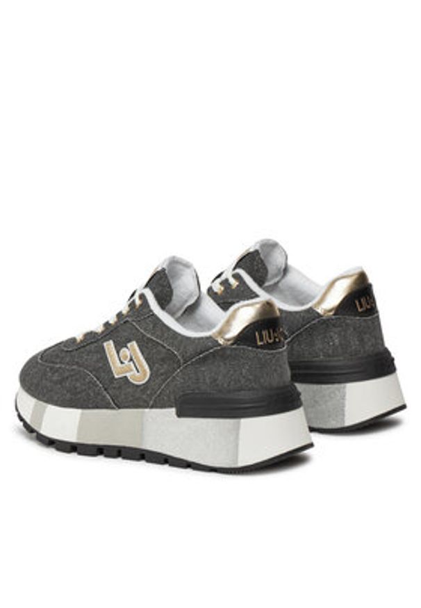 Liu Jo Sneakersy Amazing 27 BA4009 TX390 Szary. Kolor: szary. Materiał: materiał