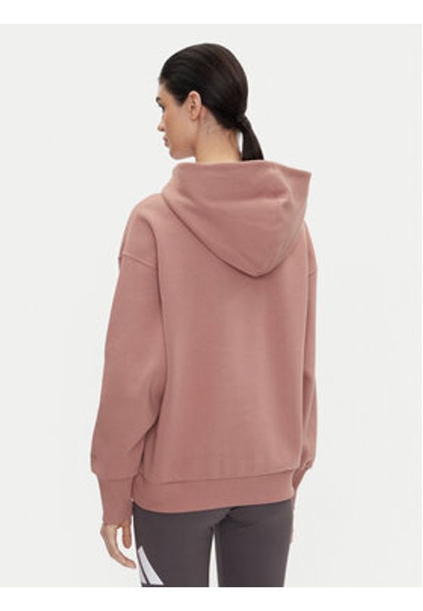 Adidas - adidas Bluza ALL SZN Fleece JD4669 Różowy Loose Fit. Kolor: różowy. Materiał: bawełna