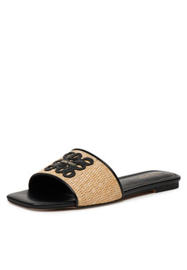 Nine West Klapki SMRL393661 Beżowy. Kolor: beżowy. Materiał: syntetyk