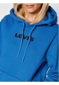 Levi's® Bluza Unisex Graphic A2410-0004 Niebieski Standard Fit. Kolor: niebieski. Materiał: bawełna #4