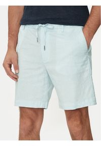BOSS - Boss Szorty materiałowe Kane-Ds-Shorts 50512555 Błękitny Regular Fit. Kolor: niebieski. Materiał: bawełna #1
