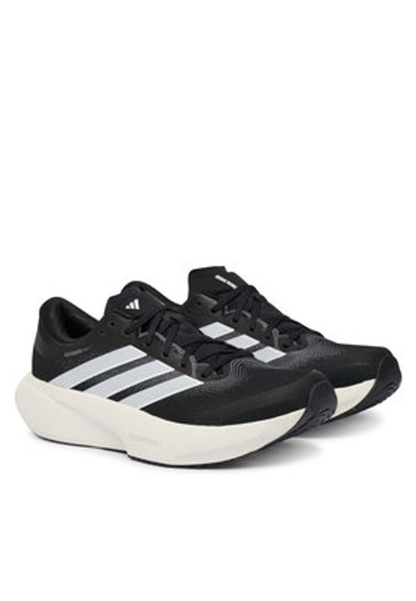 Adidas - adidas Buty do biegania Supernova Rise 3 JQ8502 Czarny. Kolor: czarny. Materiał: materiał