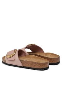 Birkenstock Klapki Madrid 1027056 Różowy. Kolor: różowy. Materiał: nubuk, skóra #5