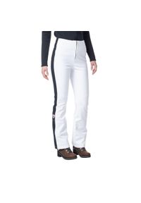 Spodnie narciarskie Rossignol damskie Resort Softshell Pant białe. Kolor: biały. Materiał: softshell. Sezon: zima. Sport: narciarstwo