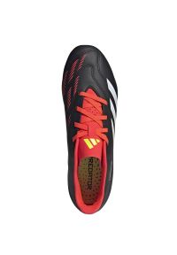 Adidas - Buty adidas Predator Club FxG IG7760 czarne. Kolor: czarny. Materiał: syntetyk, materiał. Szerokość cholewki: normalna. Sport: piłka nożna