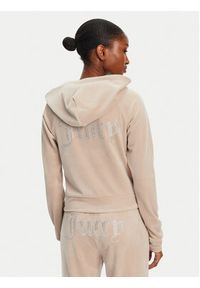 Juicy Couture Bluza Madison JCWA122001 Beżowy Slim Fit. Kolor: beżowy. Materiał: syntetyk #4