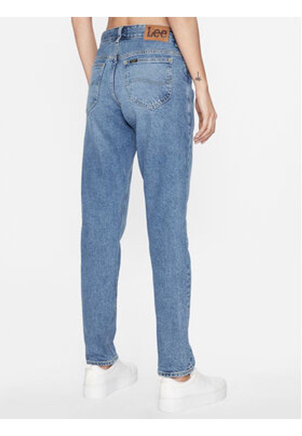 Lee Jeansy 112341337 Niebieski Slim Fit. Kolor: niebieski