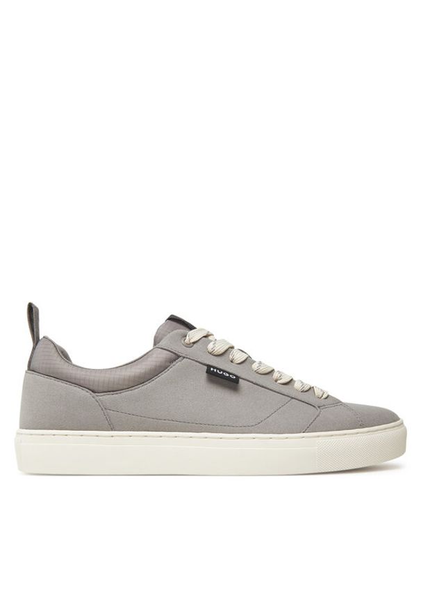 Hugo - HUGO Sneakersy Morrie 50548503 Szary. Kolor: szary. Materiał: skóra