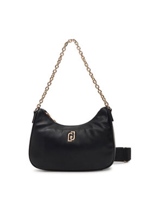 Liu Jo Torebka S Hobo AF5180 E0077 Czarny. Kolor: czarny. Materiał: skórzane