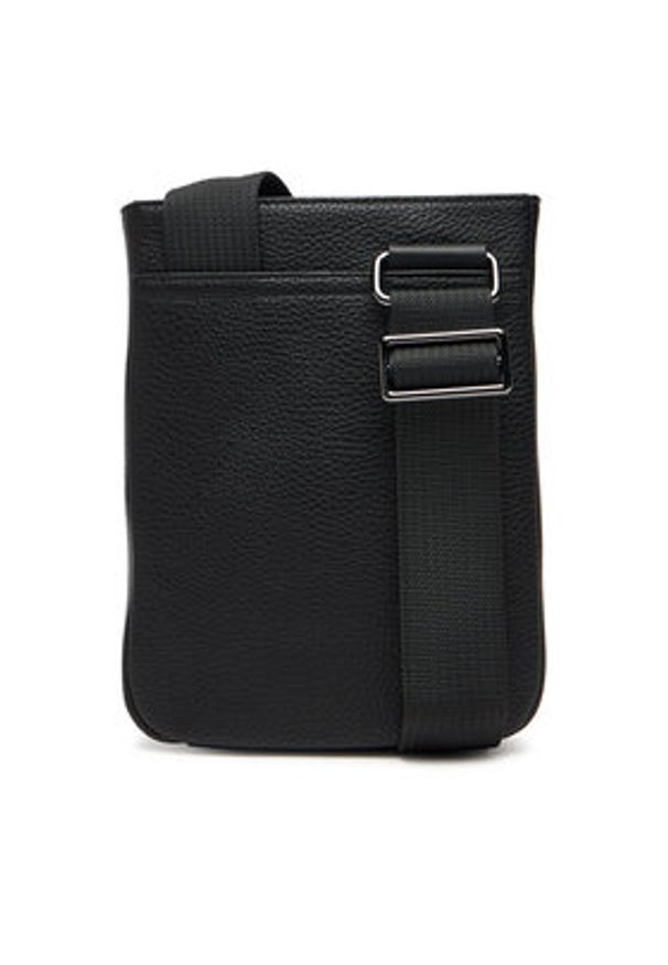 TOMMY HILFIGER - Tommy Hilfiger Saszetka Th Central Mini Crossover AM0AM13633 Czarny. Kolor: czarny. Materiał: skóra