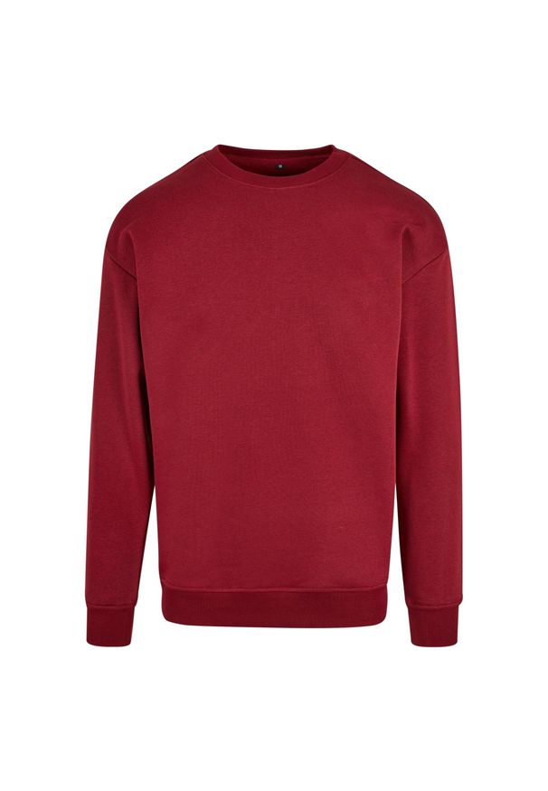 BUILD YOUR BRAND - Bluza Z Okrągłym Dekoltem Unisex Dla Dorosłych. Kolor: czerwony, wielokolorowy, brązowy