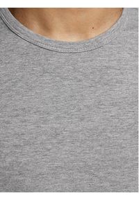 Jack & Jones - Jack&Jones T-Shirt Basic 12058529 Szary Stretch Fit. Kolor: szary. Materiał: bawełna #5