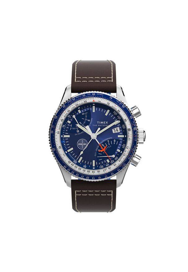 Zegarek Timex. Kolor: brązowy