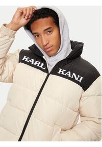 Karl Kani Kurtka zimowa Retro Essential 60760010 Beżowy Regular Fit. Kolor: beżowy. Materiał: syntetyk. Sezon: zima. Styl: retro #2