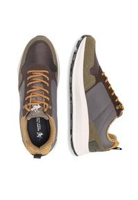Beverly Hills Polo Club Sneakersy 2023P2018-1 Khaki. Kolor: brązowy. Materiał: materiał #5