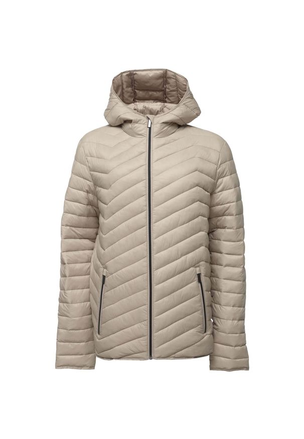 GLOMEX - Loap Jenor Kurtka zimowa męska, beżowa, L - Drytech. Kolor: beżowy. Sezon: zima. Sport: wspinaczka