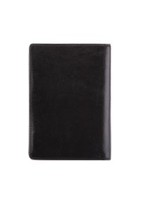 Wittchen - Męski portfel skórzany z kieszonką na suwak. Kolor: czarny. Materiał: skóra #6