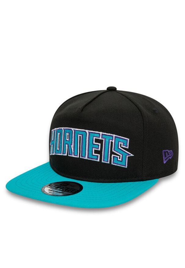 New Era Czapka z daszkiem Nba Golfer Hornets 60434975 Czarny. Kolor: czarny. Materiał: materiał