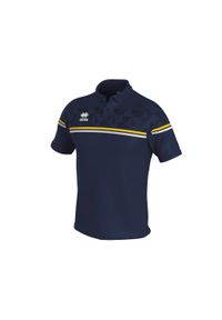 ERREA - Polo Errea dominic. Typ kołnierza: polo. Kolor: żółty, niebieski, wielokolorowy. Styl: elegancki #1