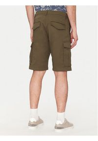 GANT - Gant Szorty materiałowe 205069 Khaki Relaxed Fit. Kolor: brązowy. Materiał: bawełna #3