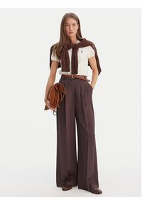 Polo Ralph Lauren T-Shirt 211971872003 Écru Slim Fit. Typ kołnierza: polo. Materiał: bawełna #6