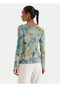 BARDOT - Bardot Bluzka Marisol 60306TB Zielony Slim Fit. Kolor: zielony. Materiał: syntetyk #4