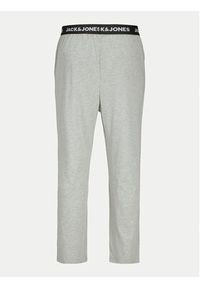 Jack & Jones - Jack&Jones Spodnie piżamowe Everest 12272200 Szary Regular Fit. Kolor: szary. Materiał: syntetyk