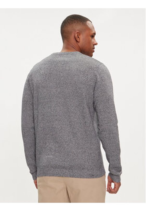 Jack & Jones Sweter 12137194 Granatowy Regular Fit. Kolor: niebieski. Materiał: bawełna