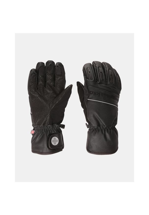 Rękawice narciarskie unisex Kilpi CEDRIQ-U. Kolor: czarny. Sezon: zima. Sport: narciarstwo