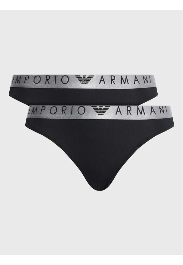 Emporio Armani Underwear Komplet 2 par fig klasycznych 163334 3R235 00020 Czarny. Kolor: czarny. Materiał: syntetyk