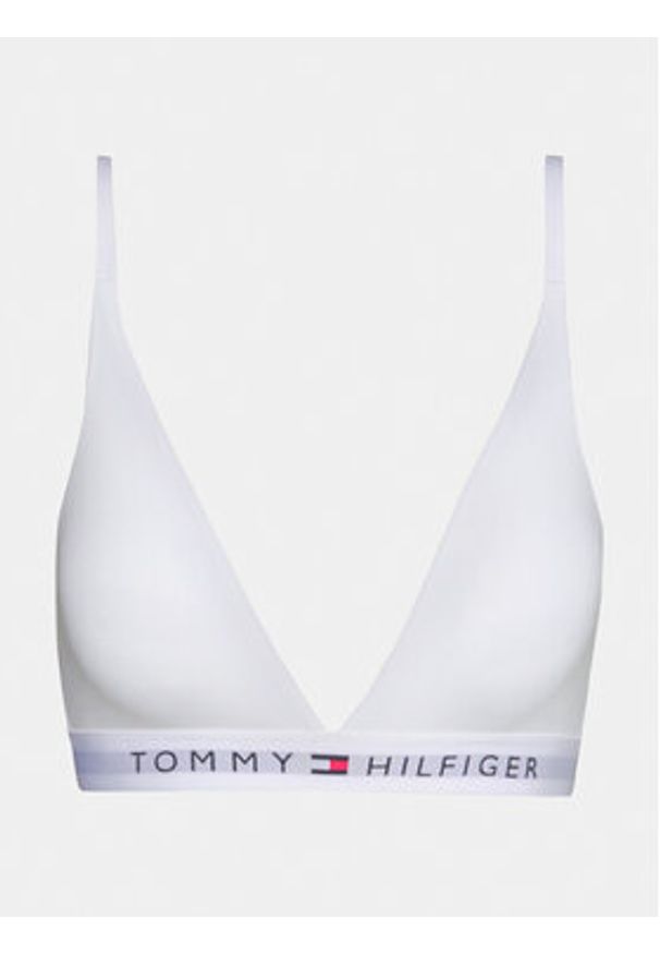 TOMMY HILFIGER - Tommy Hilfiger Biustonosz braletka UW0UW04144 Biały. Kolor: biały. Materiał: bawełna