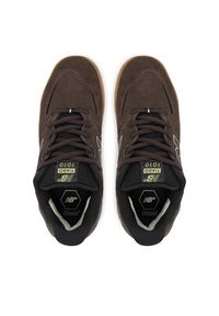 New Balance Sneakersy NM1010BN Brązowy. Kolor: brązowy. Materiał: skóra #5